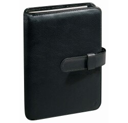 Quo Vadis - Organiseur - 2025-2026 - Timer 21 Prestige - Semainier Planning - Français - Montebello  16 mois de sept à déc. - 15x21 cm - Cuir pleine fleur de vachette avec répertoire