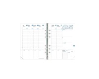 Quo Vadis - Recharge Organiseur - 2025-2026 - Timer 21 Planing - Semainier Planning - Français - 16 mois de septembre à décembre - 15x21 cm