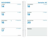 Quo Vadis - Recharge Agenda - Spiralé - 2026 - Maxiweek 1015 S - Semainier Horizontal - Français - 13 mois de déc. à déc. - 10x15 cm