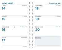 Quo Vadis - Recharge Agenda - Spiralé - 2027 - Maxiweek 1015 S - Semainier Horizontal - Français - 13 mois de décembre à décembre - 10x15 cm