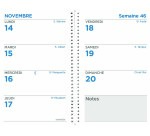 Quo Vadis - Agenda - Spiralé - 2026 - Maxiweek 1624 S - Semainier Horizontal - Français - 13 mois de déc. à déc. - 16x24 cm