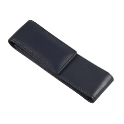 Quo Vadis - Etui stylo magnétique - Silky - 17x5,5x0,5 cm - Cuir pleine fleur de vachette - 1 compartiment(s) -  par 6