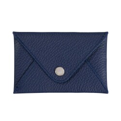 Quo Vadis - Porte-cartes de visite - Camargue - 10x6,5 cm - Cuir pleine fleur de taurillon