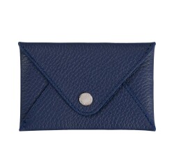 Quo Vadis - Porte-cartes de visite - Camargue - 10x6,5 cm Cuir pleine fleur de taurillon
