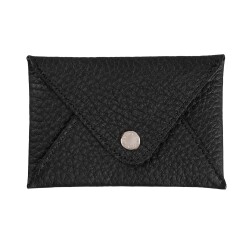Quo Vadis - Porte-cartes de visite - Camargue - 10x6,5 cm Cuir pleine fleur de taurillon