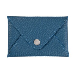 Quo Vadis - Porte-cartes de visite - Camargue - 10x6,5 cm Cuir pleine fleur de taurillon