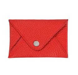 Quo Vadis - Porte-cartes de visite - Camargue - 10x6,5 cm Cuir pleine fleur de taurillon