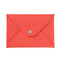 Quo Vadis - Enveloppe papiers identité - Camargue - 14x9,5 cm - Cuir pleine fleur de taurillon