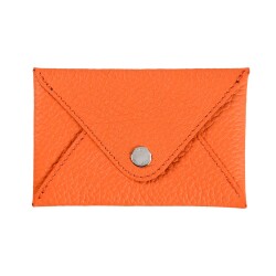 Quo Vadis - Porte-cartes de visite - Camargue - 10x6,5 cm - Cuir pleine fleur de taurillon