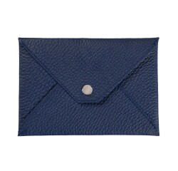 Quo Vadis - Enveloppe papiers identité - Camargue - 14x9,5 cm - Cuir pleine fleur de taurillon