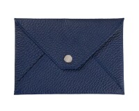 Quo Vadis - Enveloppe papiers identité - Camargue - 14x9,5 cm Cuir pleine fleur de taurillon