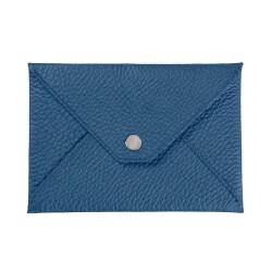 Quo Vadis - Enveloppe papiers identité - Camargue - 14x9,5 cm - Cuir pleine fleur de taurillon