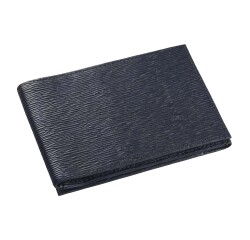 Quo Vadis - Porte-carte papillon - Eaton - 14x8 cm - Cuir pleine fleur de vachette