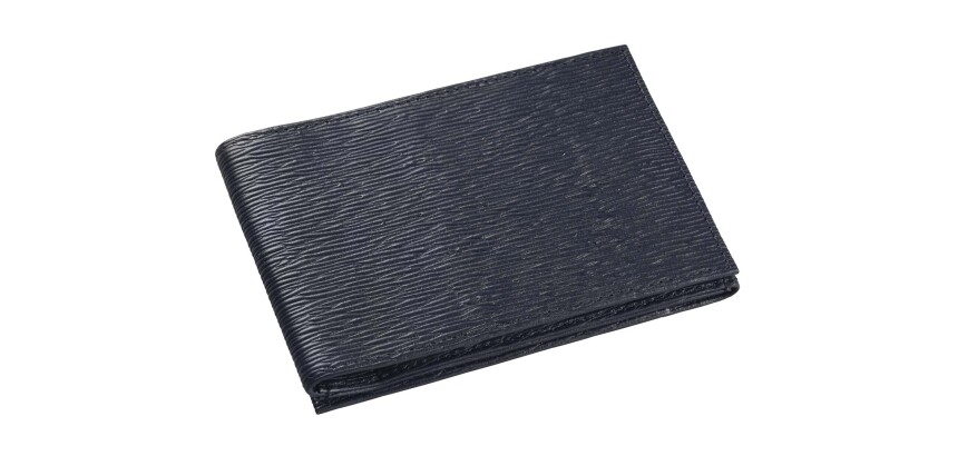 Quo Vadis - Porte-carte papillon - Eaton - 14x8 cm - Cuir pleine fleur de vachette