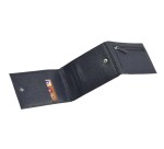 Quo Vadis - Porte-carte papillon - Eaton - 14x8 cm - Cuir pleine fleur de vachette