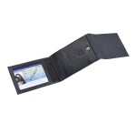 Quo Vadis - Porte-carte papillon - Eaton - 14x8 cm - Cuir pleine fleur de vachette