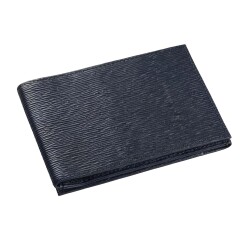Quo Vadis - Porte-carte papillon - Eaton - 14x8 cm Cuir pleine fleur de vachette