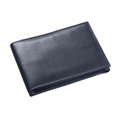 Quo Vadis - Porte-carte papillon - Silky - 14x8 cm - Cuir pleine fleur de vachette