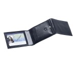 Quo Vadis - Porte-carte papillon - Silky - 14x8 cm - Cuir pleine fleur de vachette