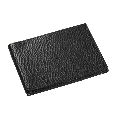 Quo Vadis - Porte-carte papillon - Eaton - 14x8 cm - Cuir pleine fleur de vachette