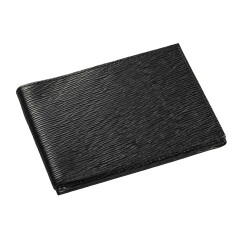 Quo Vadis - Porte-carte papillon - Eaton - 14x8 cm Cuir pleine fleur de vachette