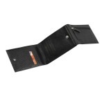 Quo Vadis - Porte-carte papillon - Eaton - 14x8 cm Cuir pleine fleur de vachette