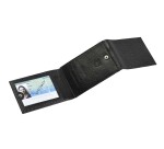 Quo Vadis - Porte-carte papillon - Eaton - 14x8 cm Cuir pleine fleur de vachette