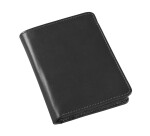 Quo Vadis - Portefeuille - Silky - Noir - 12x8,5x1,2 cm - Cuir pleine fleur de vachette