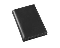 Quo Vadis - Portefeuille à volets - Silky - Noir - 13,5x9,5x1,6 cm - Cuir pleine fleur de vachette