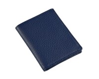 Quo Vadis - Porte-cartes/porte billets - Camargue - 12x8,5x1,2 cm Cuir pleine fleur de taurillon