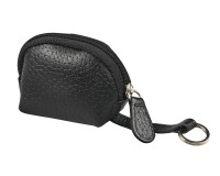 Quo Vadis - Mini porte-clés/porte-monnaie - Goya - 7,5x4x7 cm - Cuir pleine fleur de vachette - par 10