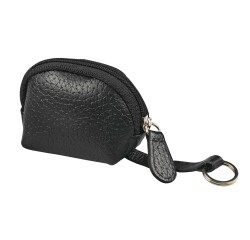 Quo Vadis - Mini porte-clés/porte-monnaie - Goya - 7,5x4x7 cm - Cuir pleine fleur de vachette - par 10