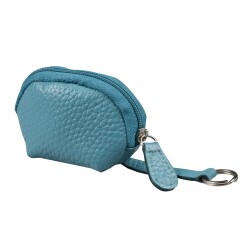 Quo Vadis - Mini porte-clés/porte-monnaie - Goya - 7,5x4x7 cm - Cuir pleine fleur de vachette - par 10