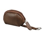 Quo Vadis - Mini porte-clés/porte-monnaie - Goya - 7,5x4x7 cm - Cuir pleine fleur de vachette - par 10