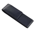 Quo Vadis - Etui stylo 2 places - Eaton - 16x2,5x0,8 cm - Cuir pleine fleur de vachette - 1 compartiment(s) -  par 4