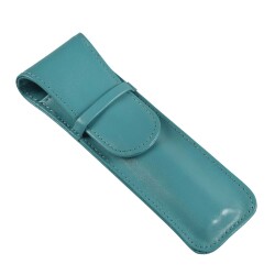 Quo Vadis - Etui stylo 2 places - Satiny - 16x2,5x0,8 cm - Cuir pleine fleur de vachette - 1 compartiment(s) -  par 6
