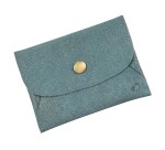 Quo Vadis - Mini pochette - Julo - 11,5x8,5 cm - Cuir de vachette suédé- par 6