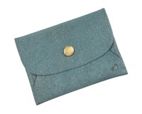 Quo Vadis - Mini pochette - Julo - 11,5x8,5 cm - Cuir de vachette suédé- par 6