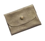 Quo Vadis - Mini pochette - Julo - 11,5x8,5 cm - Cuir de vachette suédé- par 6