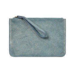 Quo Vadis - Pochette - Julo - 18x25 cm - Cuir de vachette suédé- par 6