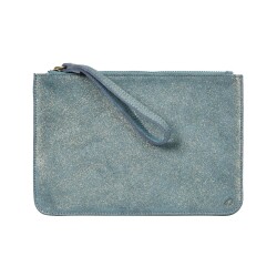 Quo Vadis - Pochette - Julo - 18x25 cm - Cuir de vachette suédé- par 6