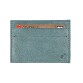 Quo Vadis - Porte-carte - Julo - 10x7 cm - Cuir de vachette suédé- par 6