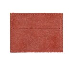 Quo Vadis - Porte-carte - Julo - 10x7 cm - Cuir de vachette suédé- par 6