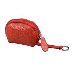 Quo Vadis - Mini porte-clés/porte-monnaie - Goya - 7,5x4x7 cm Cuir pleine fleur de vachette