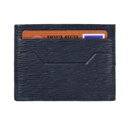Quo Vadis - Porte-carte - Eaton - 10x8,5 cm Cuir pleine fleur de vachette