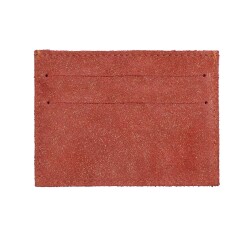 Quo Vadis - Porte-carte - Julo - 10x7 cm Cuir de vachette suédé