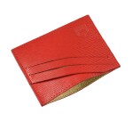 Quo Vadis - Porte-carte - Eaton - 10x8,5 cm Cuir pleine fleur de vachette