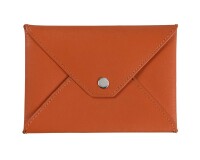 Quo Vadis - Enveloppe papiers identité - Satiny - 14x9,5 cm Cuir pleine fleur de vachette