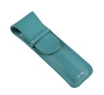 Quo Vadis - Etui stylo 2 places - Satiny - 16x2,5x0,8 cm Cuir pleine fleur de vachette - 1 compartiment(s)