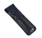 Quo Vadis - Etui stylo 2 places - Satiny - 16x2,5x0,8 cm Cuir pleine fleur de vachette - 1 compartiment(s)
